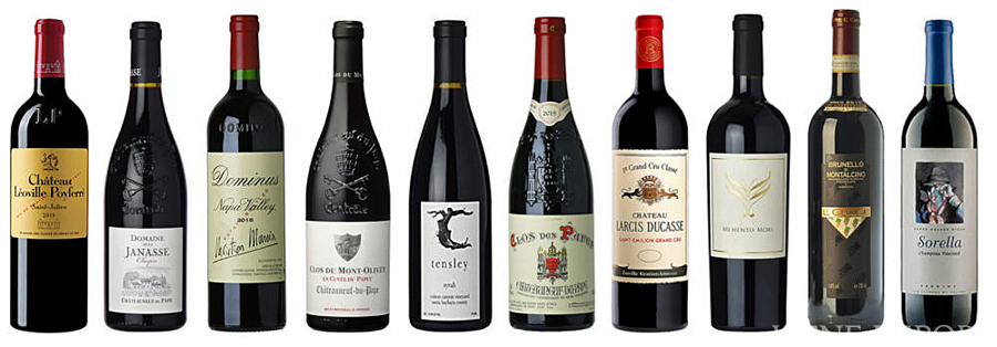 ドリンク、水、お酒 ワイン トップはシャトー・レオヴィル・ポワフェレ2018…ジェブ・ダナックの 