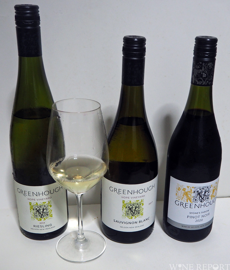 NZネルソンのお買い得白ワイン、グリーンホフのソーヴィニヨン・ブランとリースリング WINE REPORT
