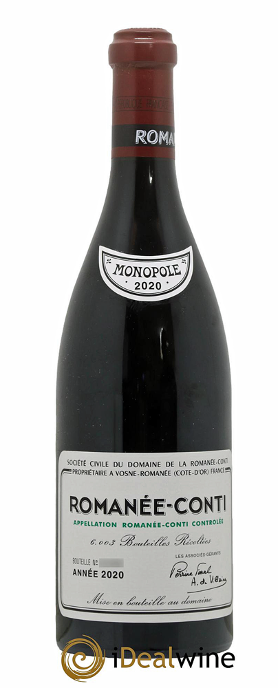 2024年フランスのオークションは安定、最高値はロマネ・コンティ2020の