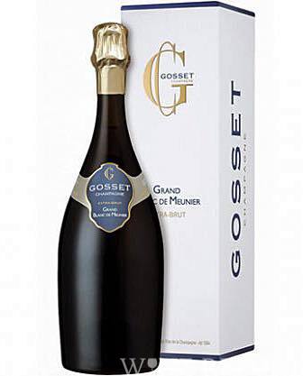 シャンパーニュのゴッセ、ムニエ100%「グラン・ブラン・ド・ムニエ