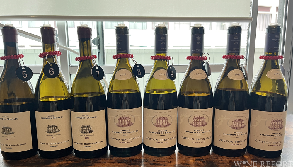 自然で純粋な3つ星のドメーヌ・シャンドン・ド・ブリアイユ、コルトン