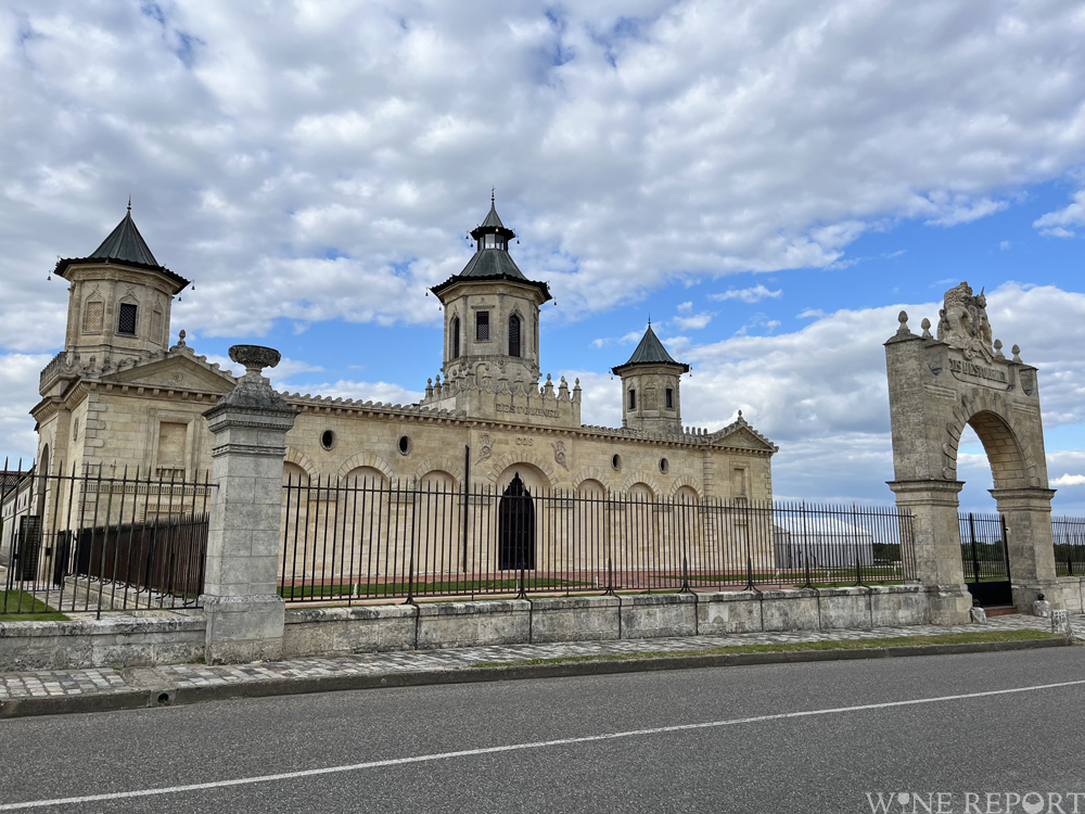 完熟して12台のアルコール度、バランスのとれたシャトー・コス・デストゥルネル（ボルドー2023プリムール） WINE REPORT