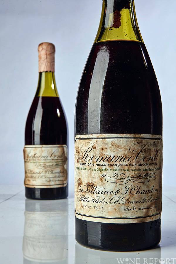 ロマネ コンティ1945 60万円の史上最高値で落札 Wine Report